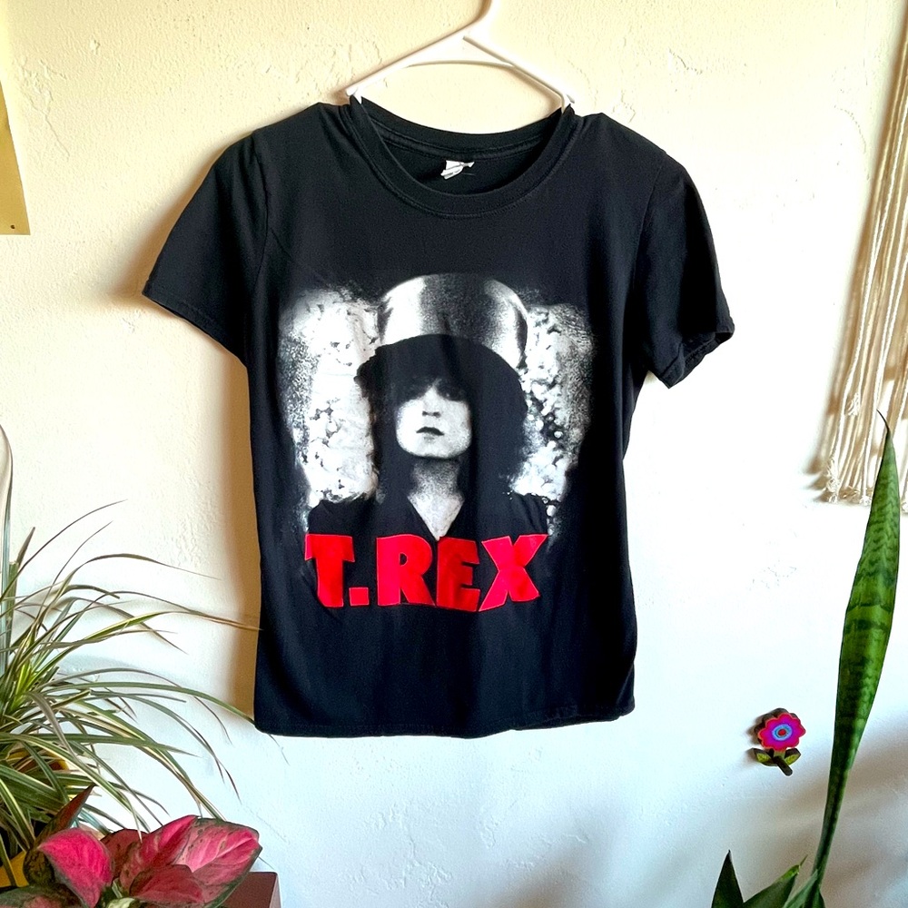 Black T.Rex band-tee
